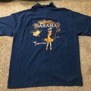 Blue Tommy Bahama Button up